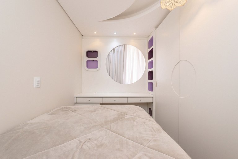 Apartamento amplo de 2 quartos