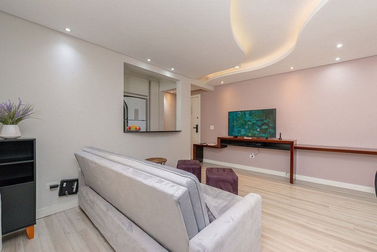 Apartamento amplo de 2 quartos