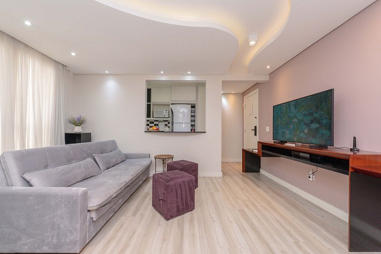 Apartamento amplo de 2 quartos